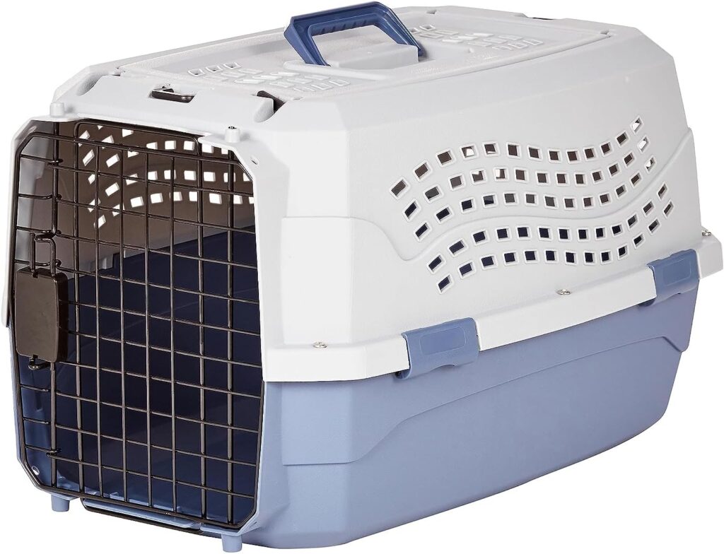 Amazon basics 2-door top-load pet carrier review