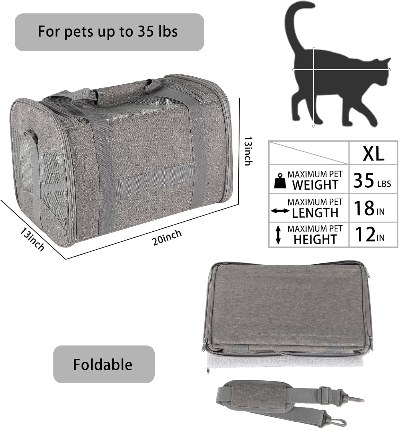 Cat Carrying Case Pet Dog Carrier review