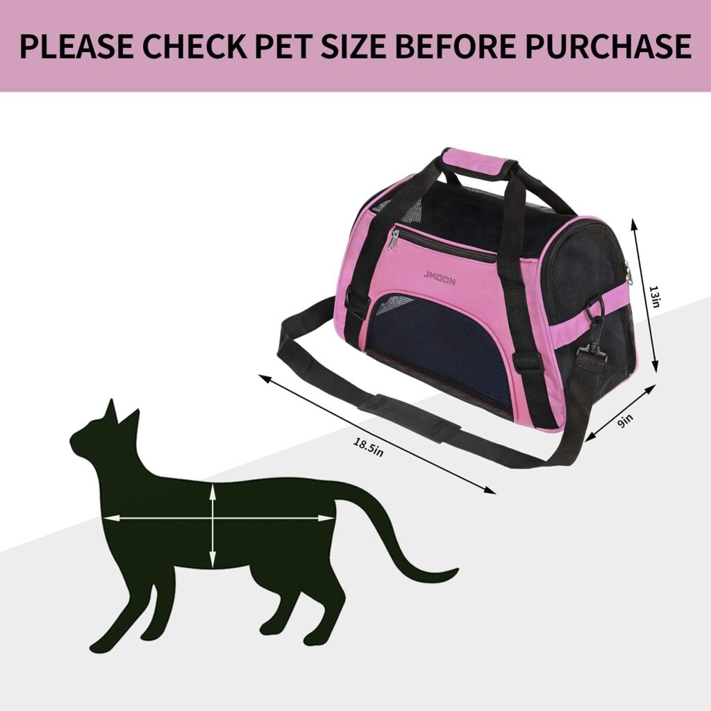 Jmoon soft-sided pet carrier bag review