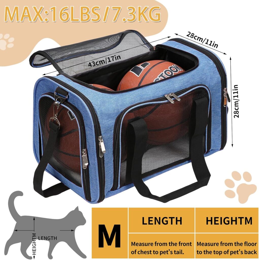 Soft-sided cat/dog pet carrier review