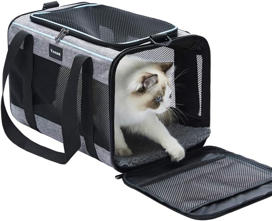 Vceoa 19x12x12 Cat & Dog Carrier review