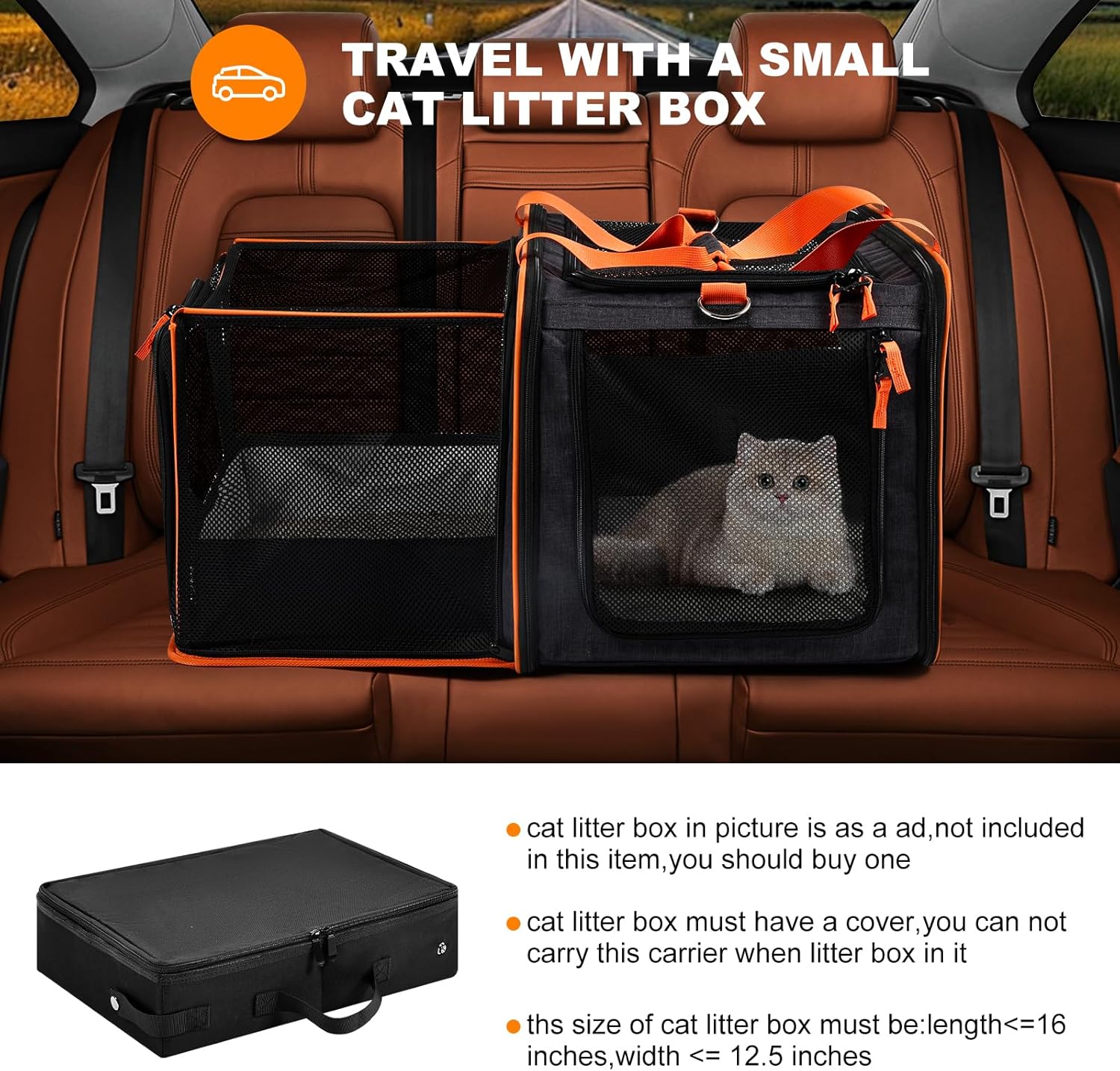 20x14x14 Expandable Pet Carrier review