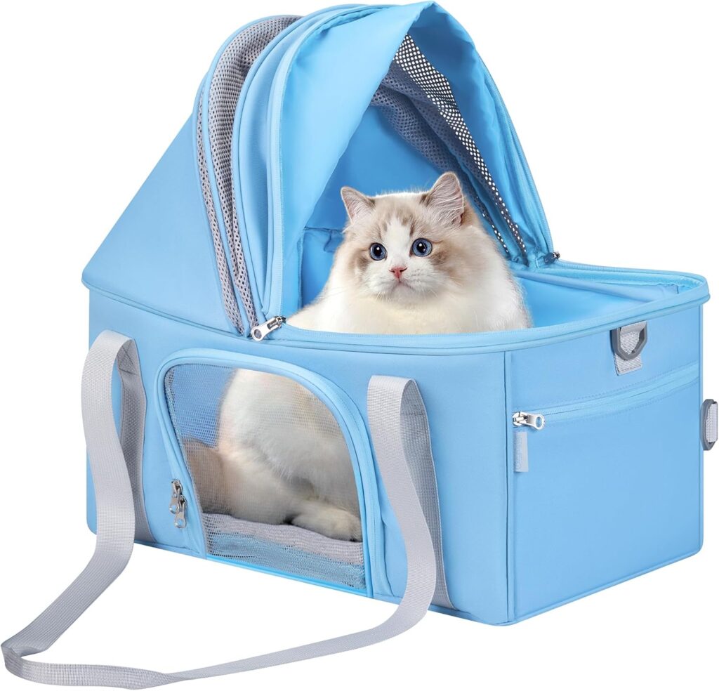 Burgeonnest top-expandable large cat carrier review