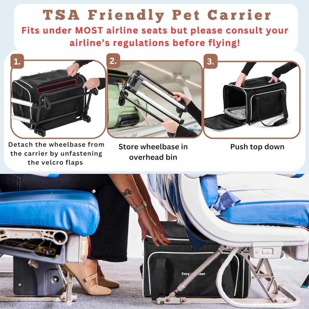 Cozy cruiser airline approved pet carrier review
