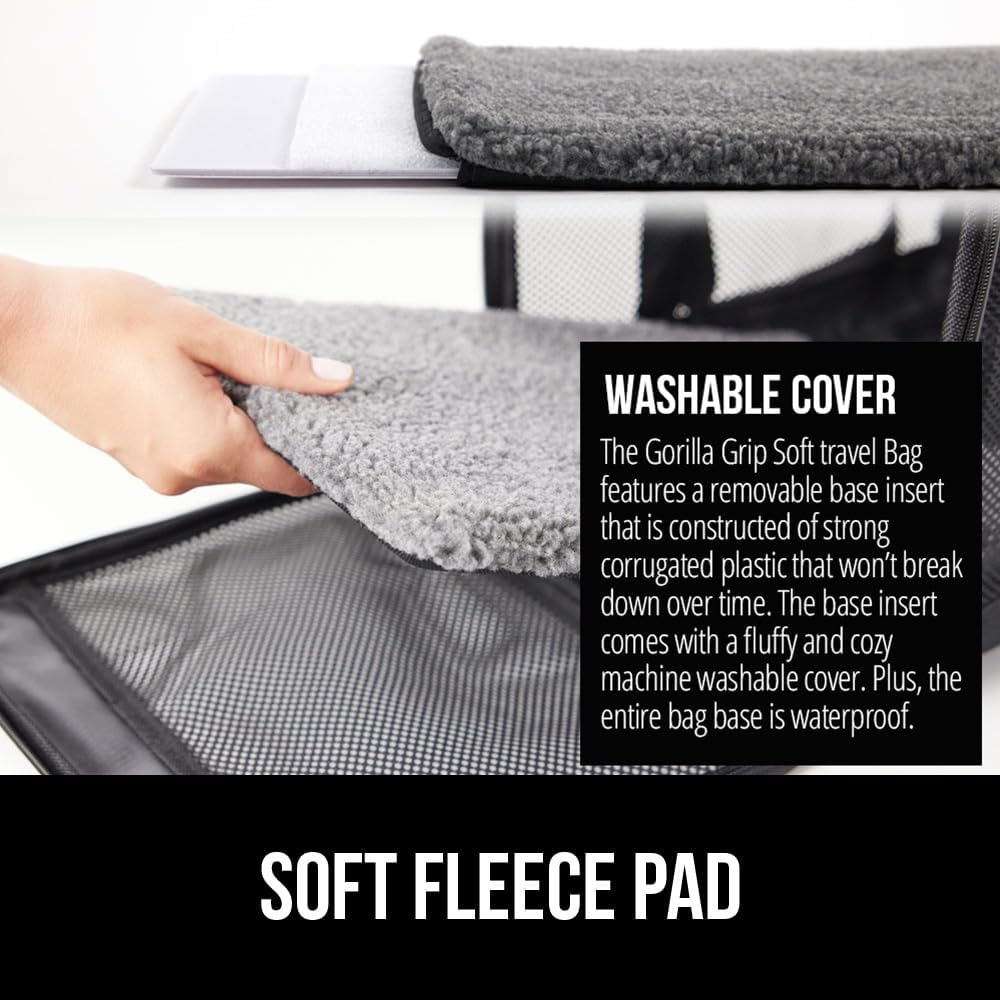 Gorilla grip cat carrier travel bag review