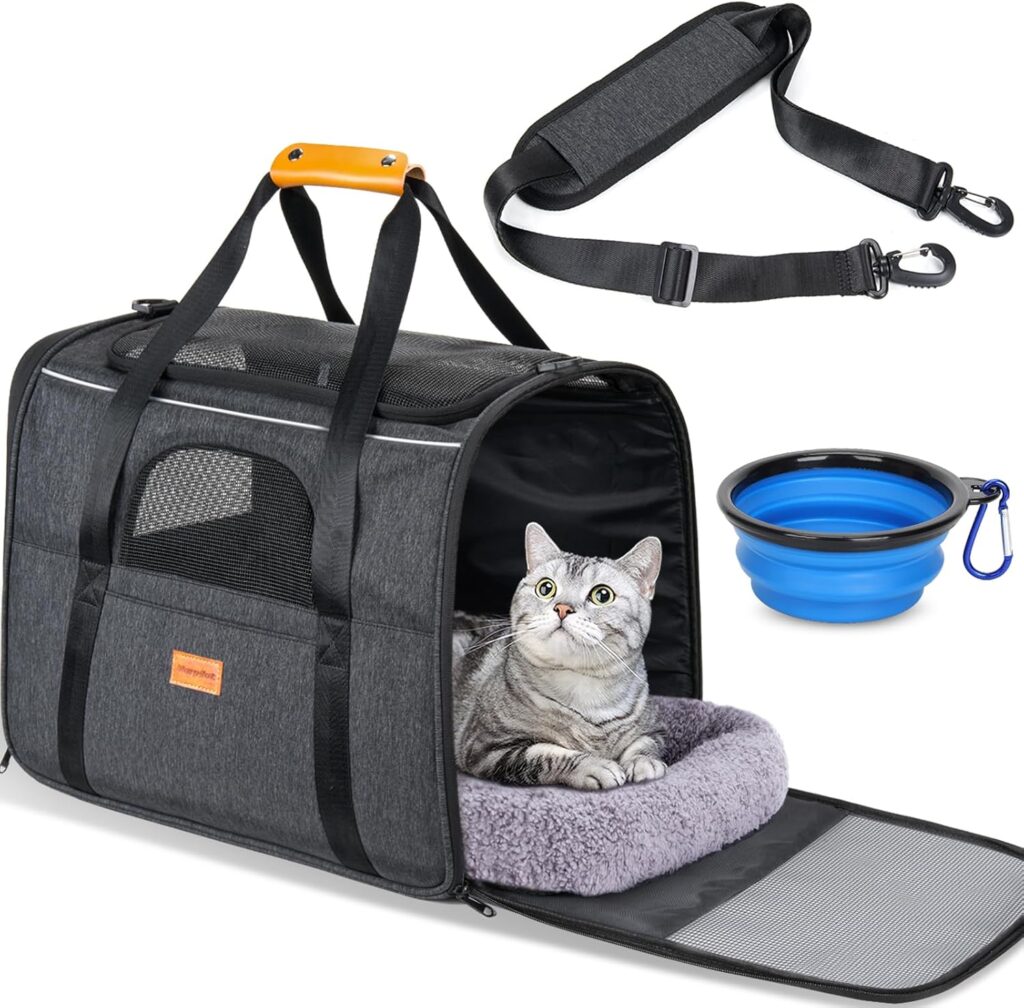 Morpilot cat carrier (dark gray) review