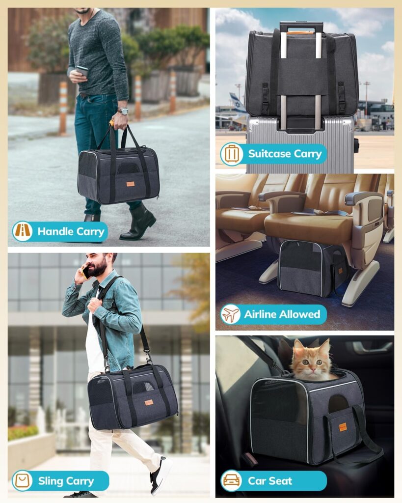 Morpilot cat carrier (dark gray) review