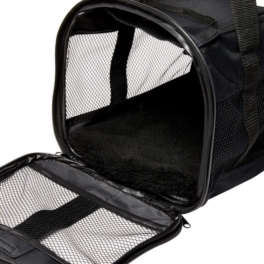 Petmate Soft-Sided Kennel Cab Pet Carrier,Black,Up to 10lbs, 17 X 10 X 10 (21329) Petmate Soft-Sided Kennel Cab Pet Carrier,Black,Up to 10lbs, 17 X 10 X 10 (21329)