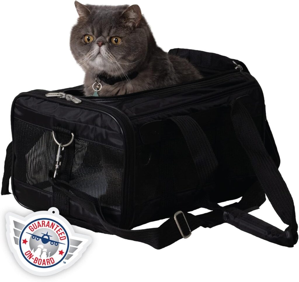 Sherpa deluxe travel pet carrier black large review