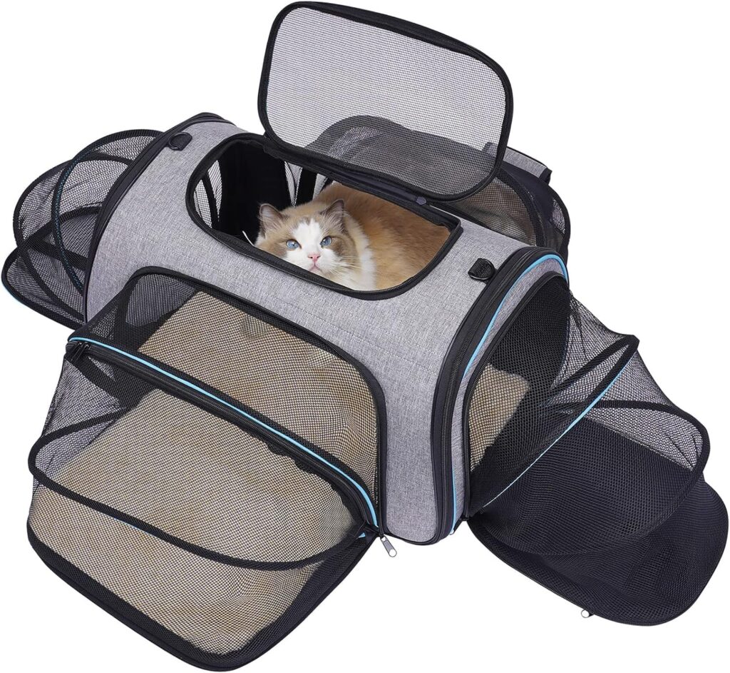 Siivton 4-sides expandable pet carrier review