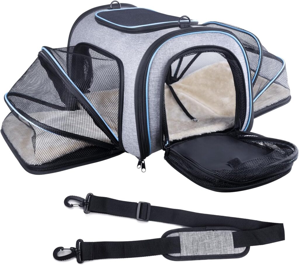 Siivton 4-sides expandable pet carrier review