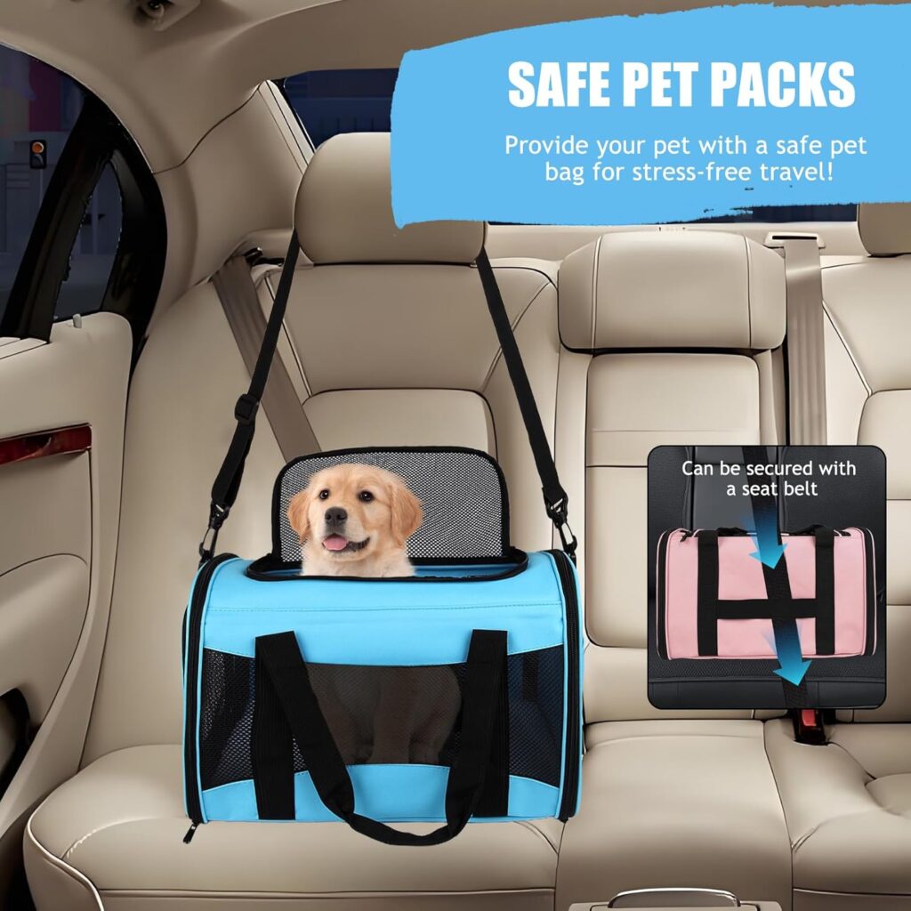 Yipincover pet carrier (medium, blue) review