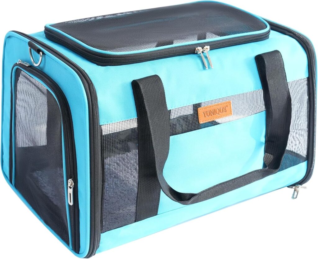 Yunique soft-sided cat & dog carrier review