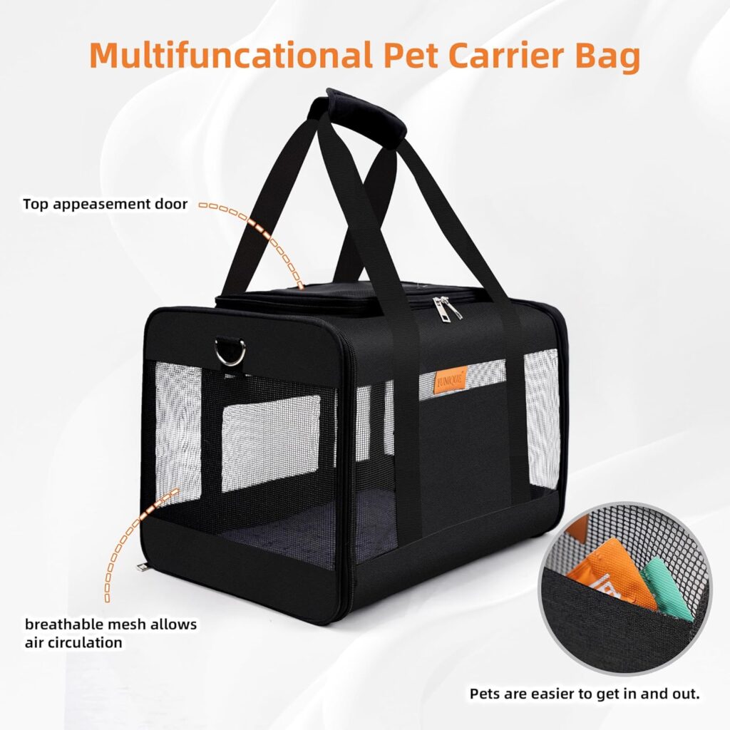 Yunique soft-sided cat & dog carrier review