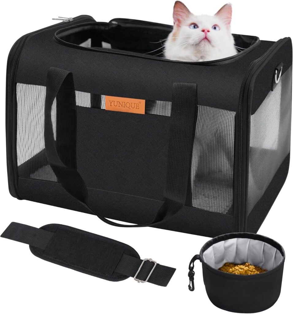 Yunique soft-sided cat & dog carrier review