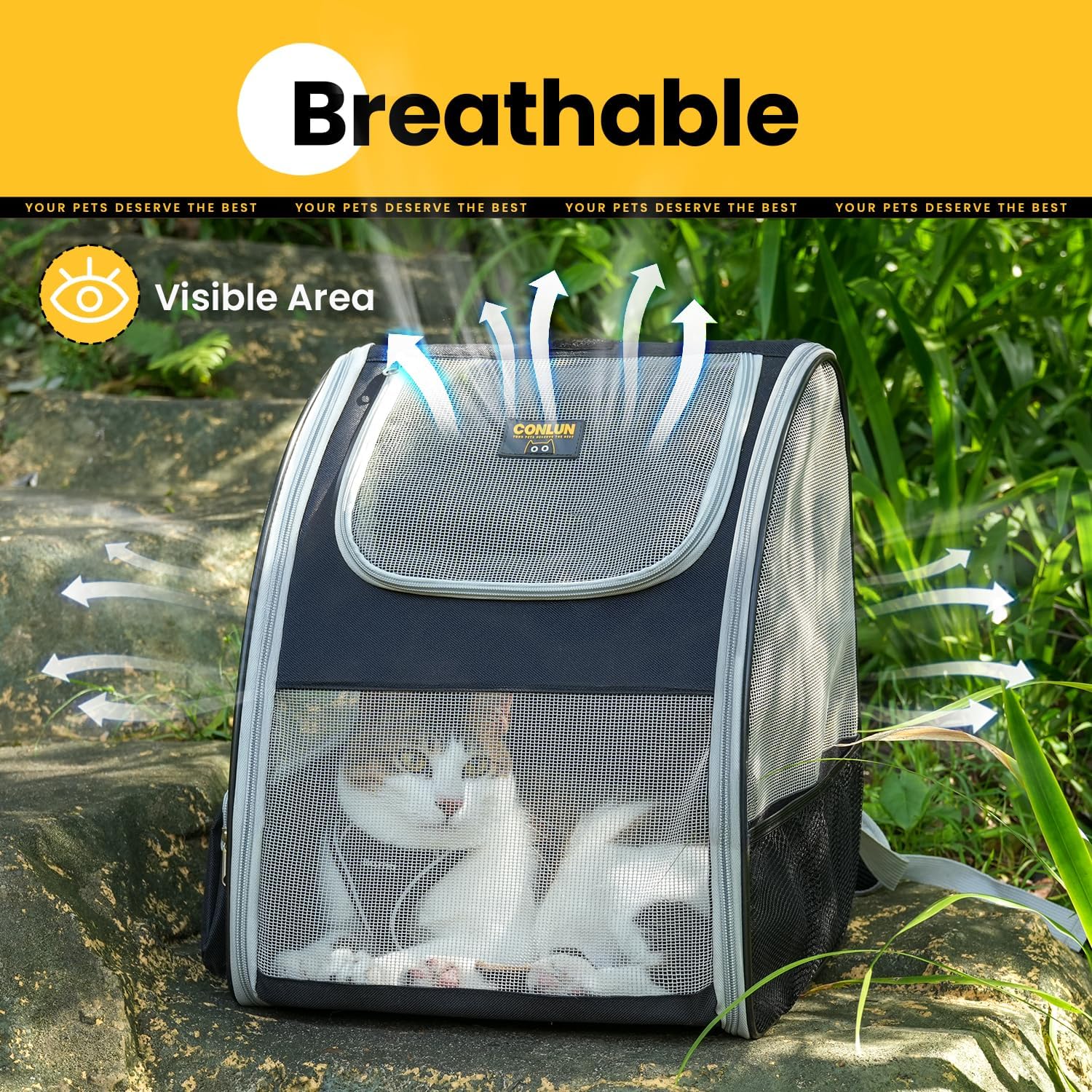 Cat Backpack Carrier for Small Dogs Review