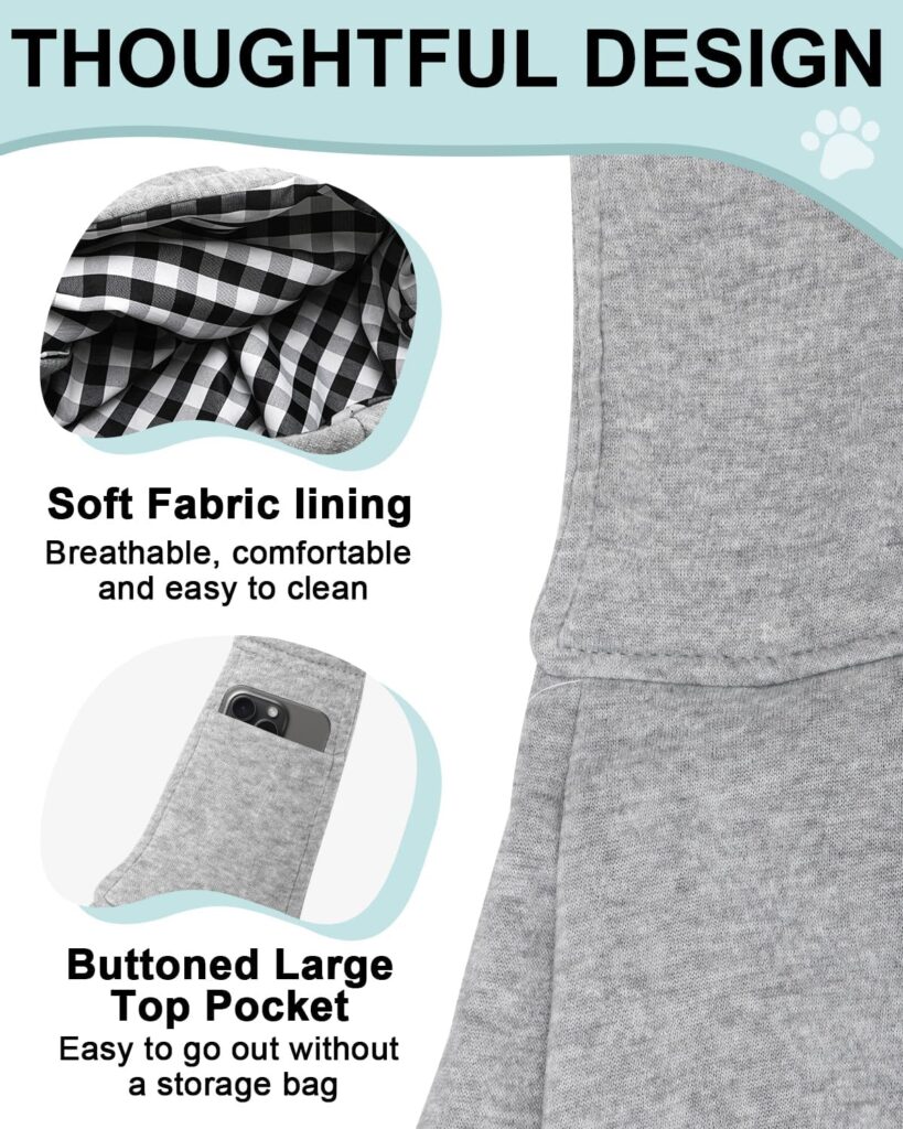 Dog carrier sling for small dogs and cats