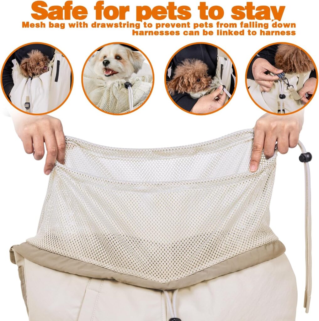 Dog carrier sling (grey) review