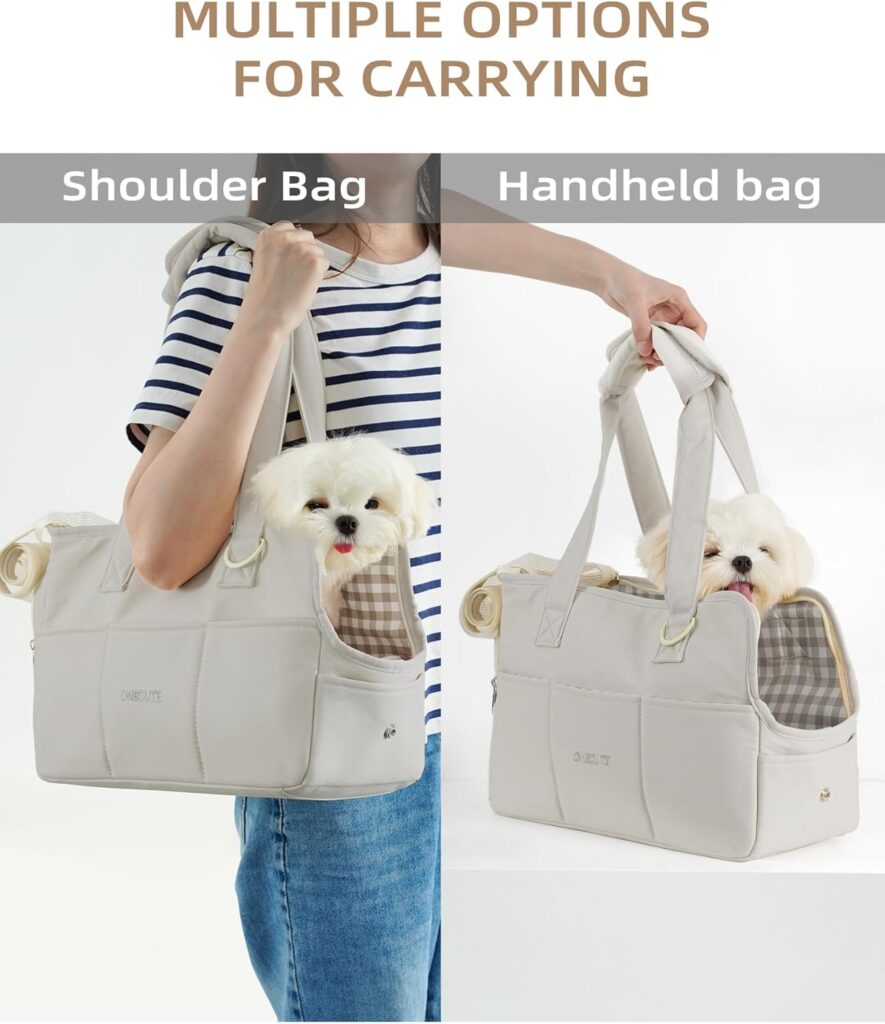Dog purse carrier with large pockets review