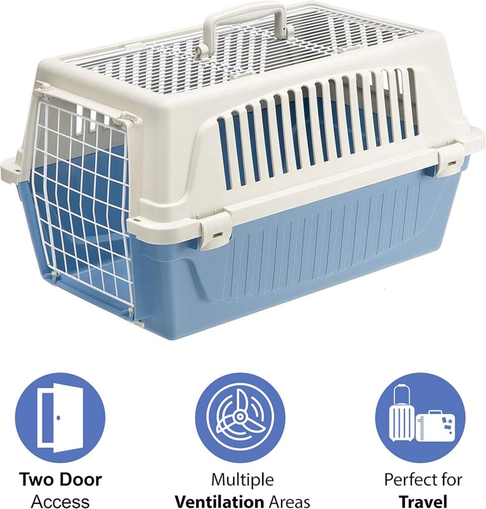 Ferplast Atlas Pet Carrier | Small Pet Carrier for Dogs Cats w/Top Front Door Access Ferplast atlas pet carrier review