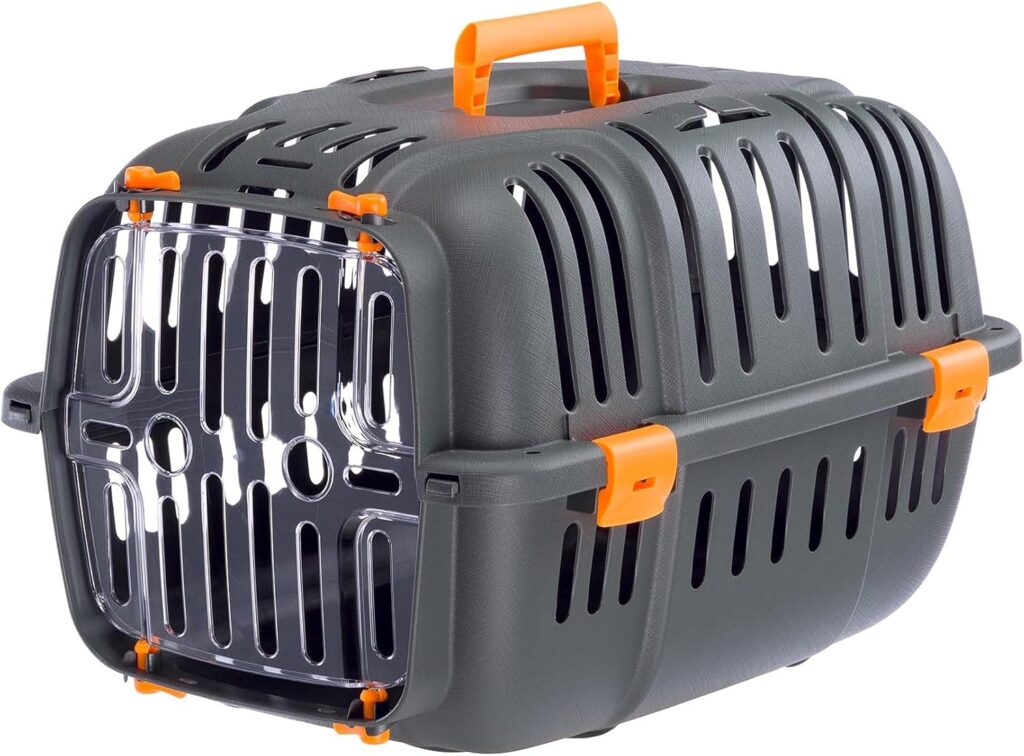 Ferplast Jet Pet Carrier: Value Dog Carrier Suitable for XS Dog Breeds Small Cats, Assembled Dimensions: 22L x 14.5W x 13H inches, Orange, (73043023PBUS) Ferplast jet pet carrier review
