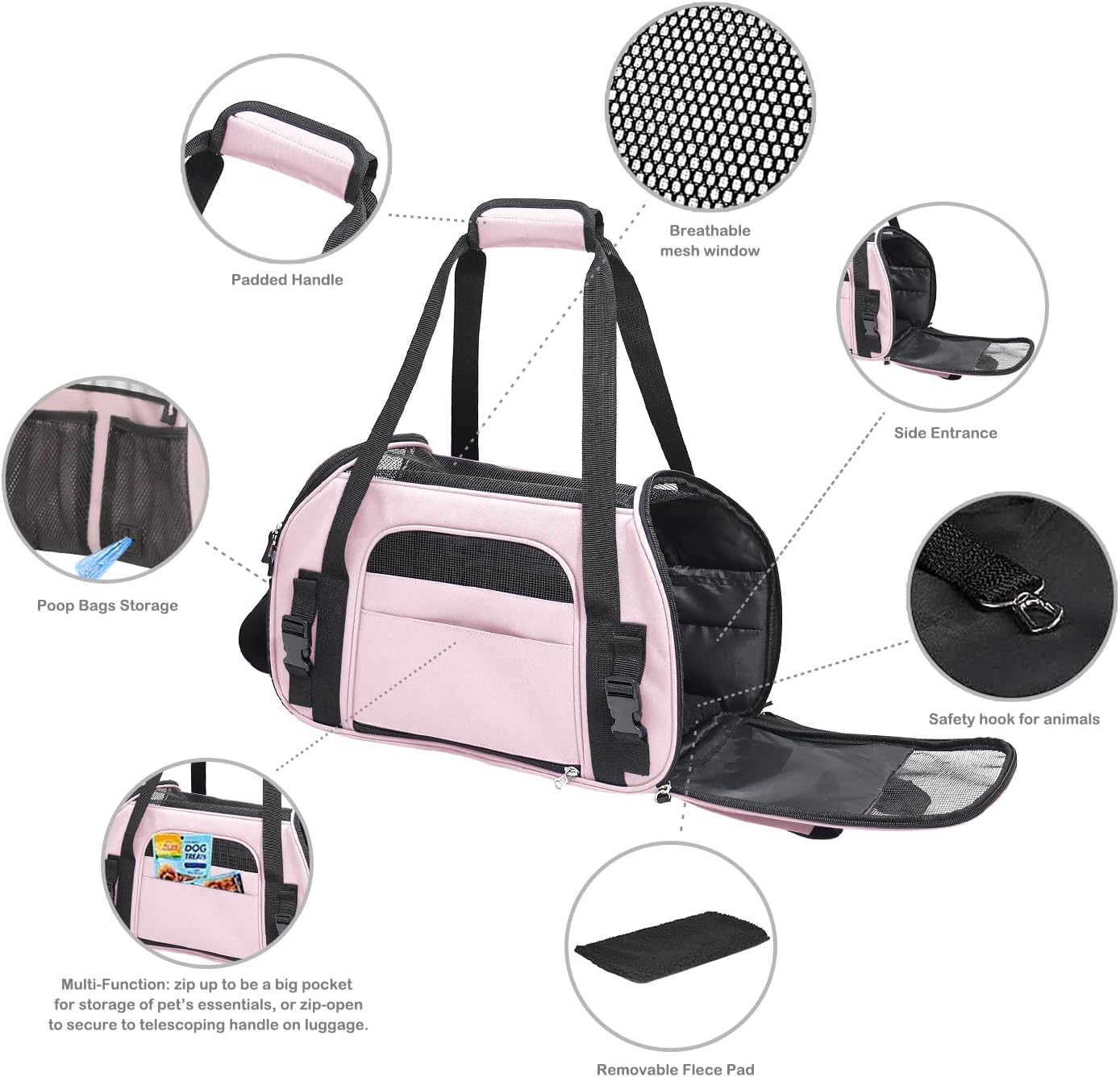 JESPET Soft-Sided Kennel Pet Carrier review