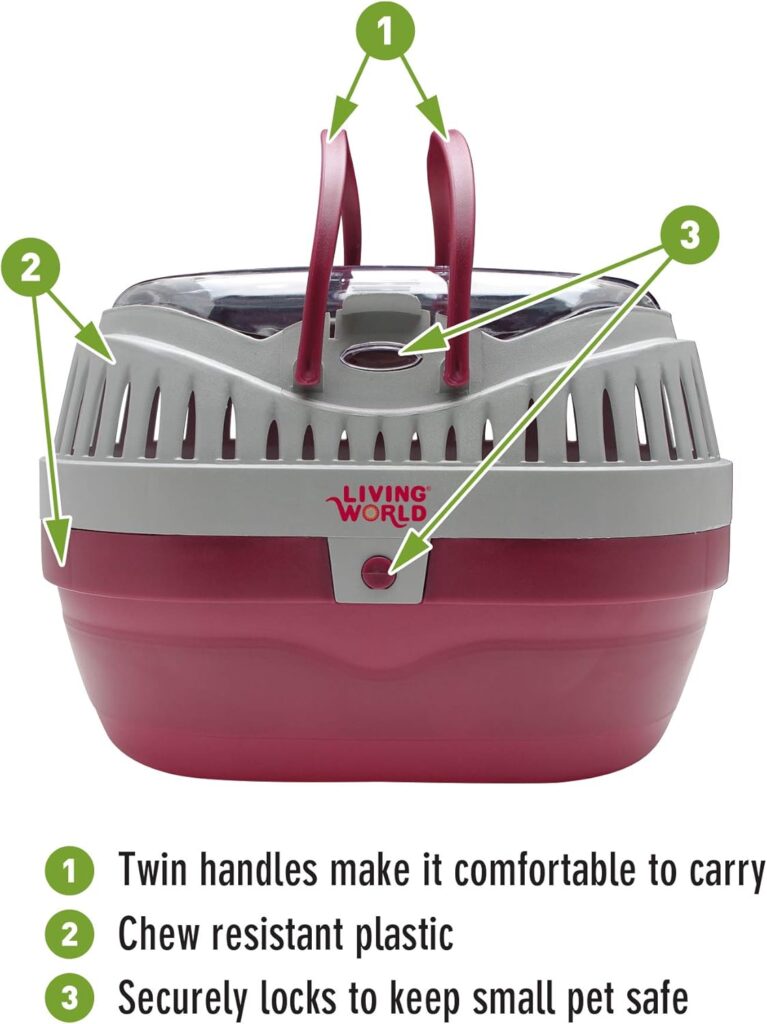 Living world – pet carrier for small pets,