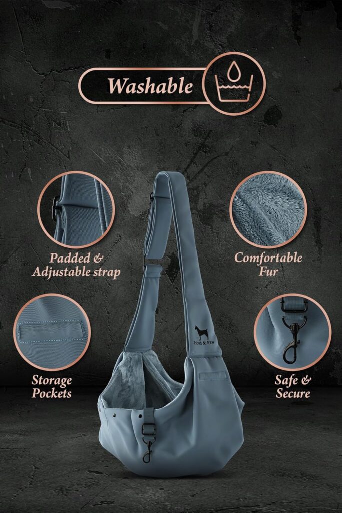 Noah & paw dog sling carrier (5-18 lb)