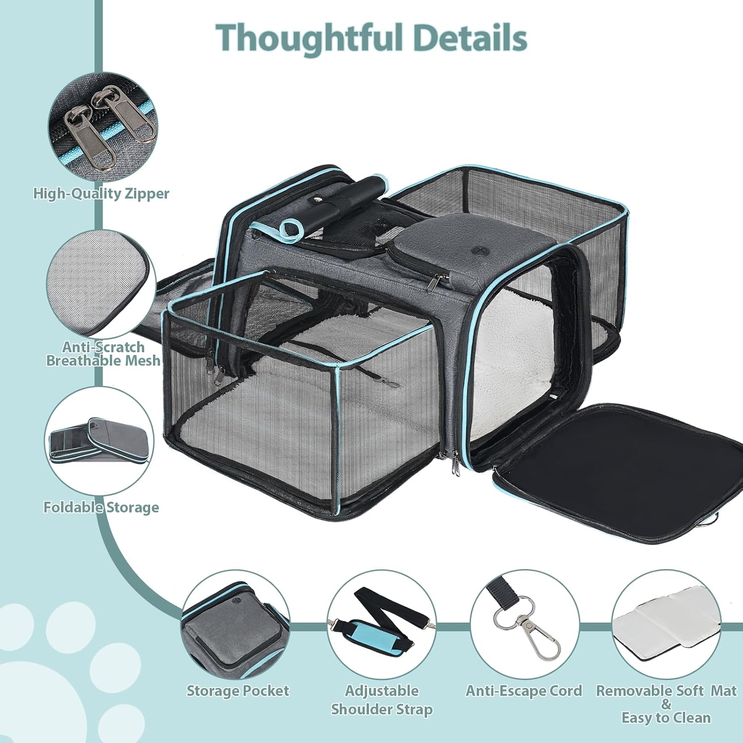 Pesen Expandable Dog & Cat Carrier review
