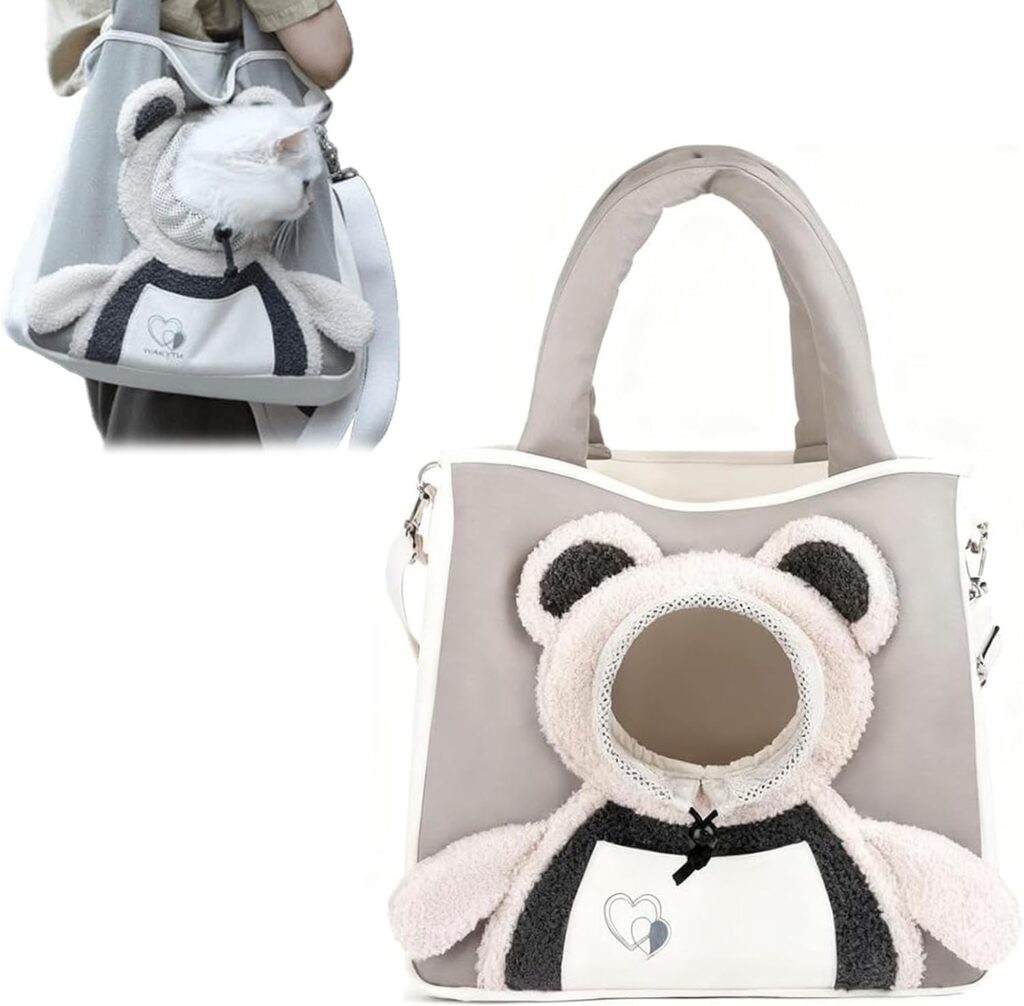 Pet carrier sling for small dogs and cats