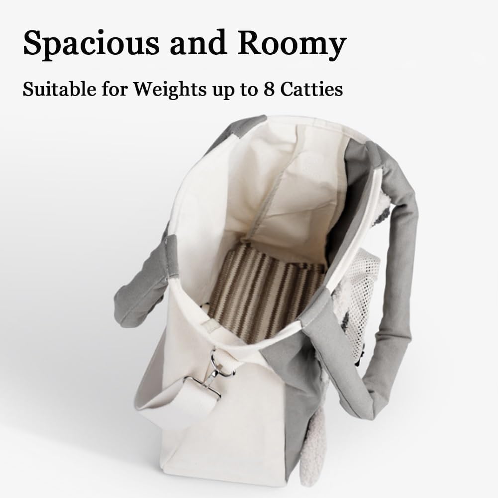 Pet Carrier Sling for Small Dogs and Cats, Adjustable Breathable Mesh Shoulder Bag, Lightweight Escape-Proof Design with Safety Leash Clip for Travel, Hiking, Outdoor Use Pet Carrier Sling for Small Dogs and Cats, Adjustable Breathable Mesh Shoulder Bag, Lightweight Escape-Proof Design with Safety Leash Clip for Travel, Hiking, Outdoor Use