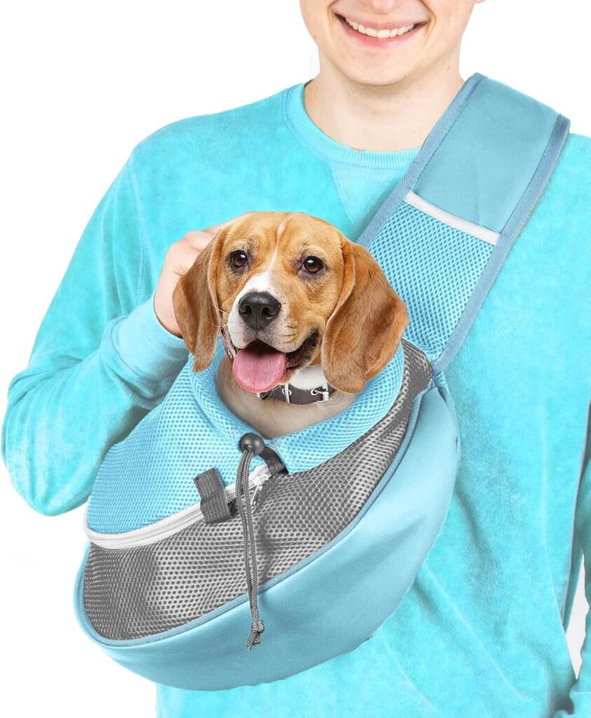 Pet sling carrier (pink) review