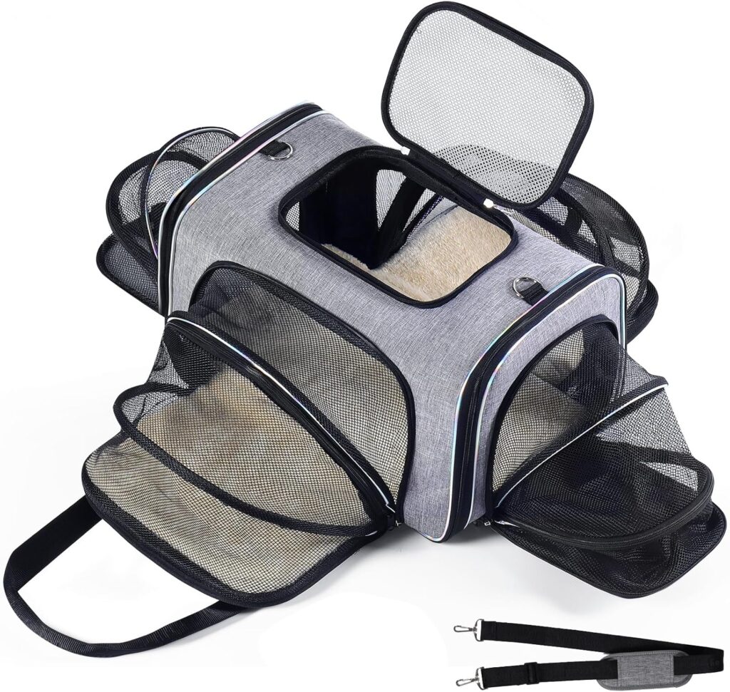 Airline approved cat carrier under seat review