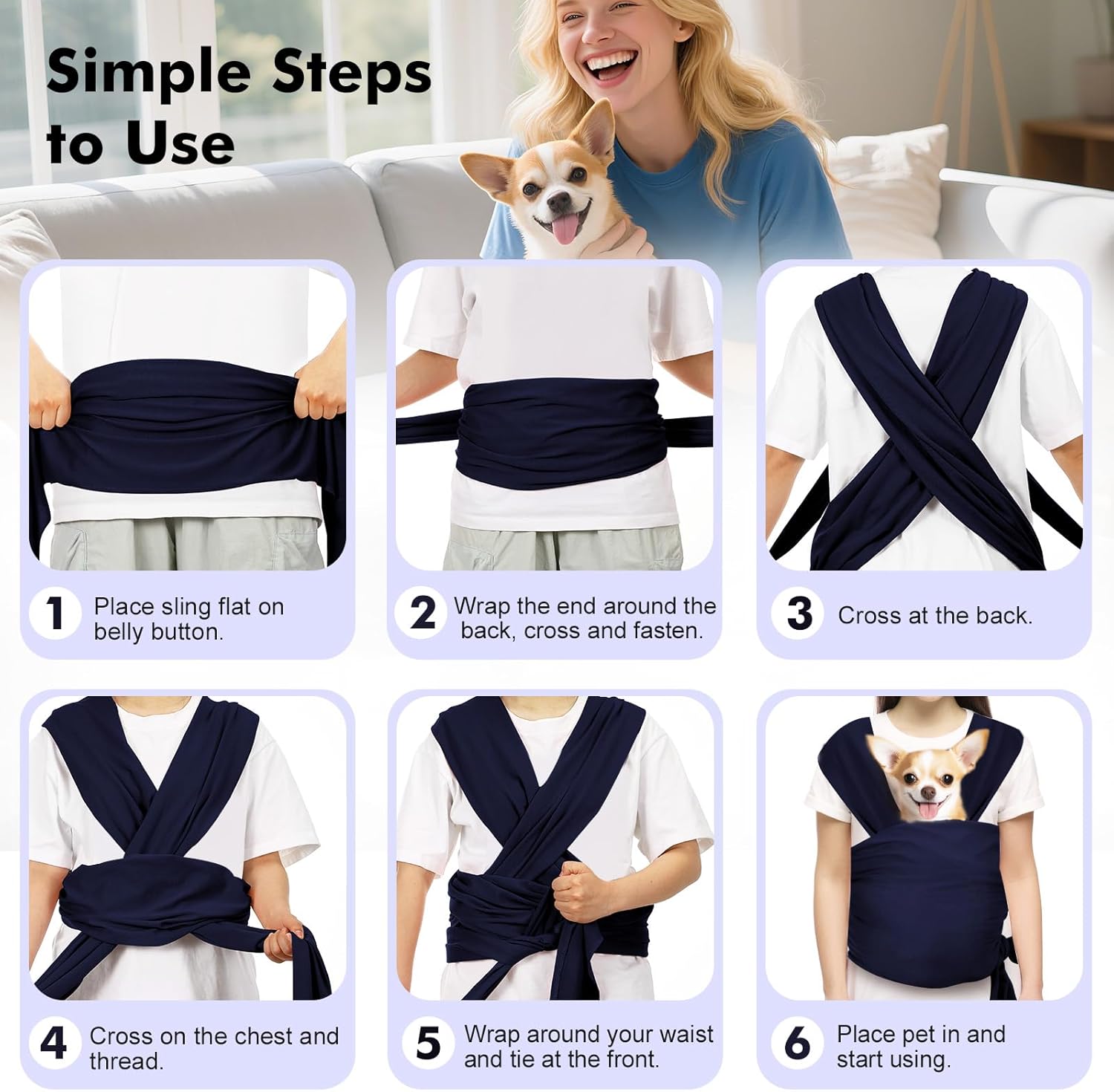 Pawaboo Pet Sling Carrier review