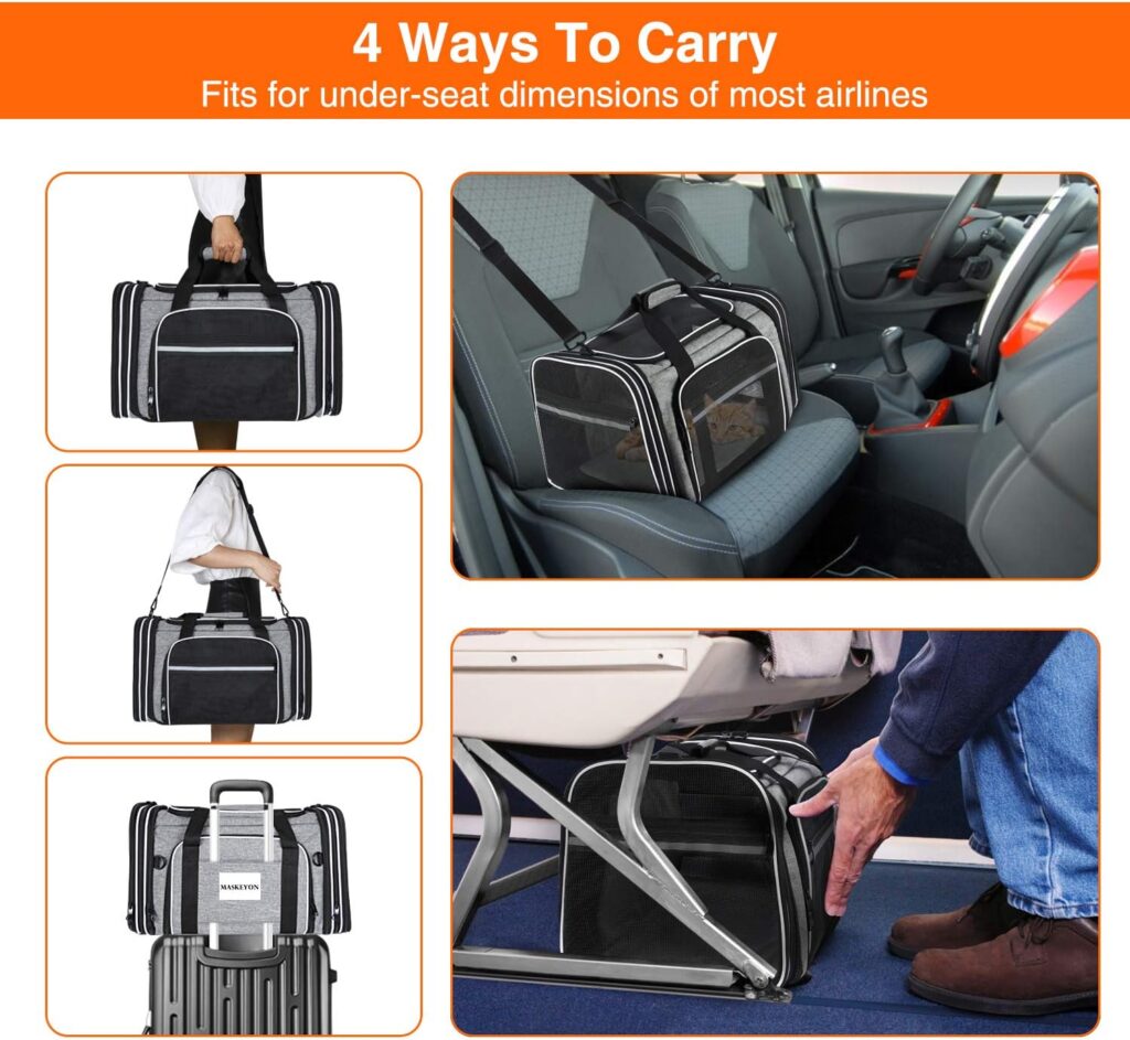 Tsa airline approved soft sided pet carrier review