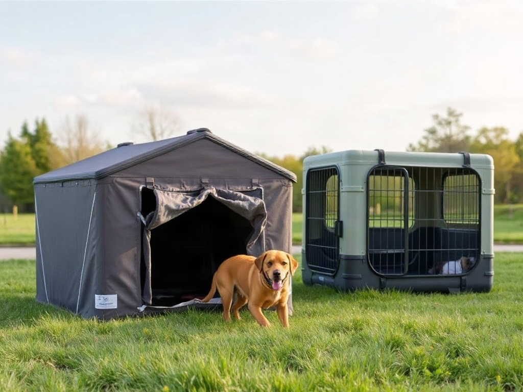 Portable Dog House Versus Travel Crate: Which One Fits Rest Stops, Lodging, and Transit?