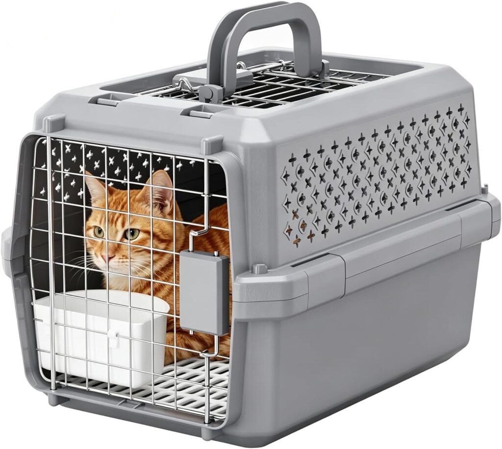 RIZZARI XS Hard Pet Carrier: Travel Crate for Small Cats & Dogs lbs review