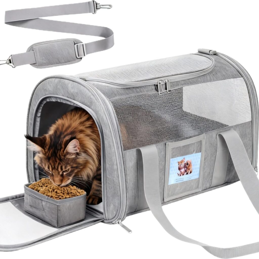 Cat Carriers Soft-Sided Cat Carrier Soft(Up to Lbs),Breathable Pet Bag