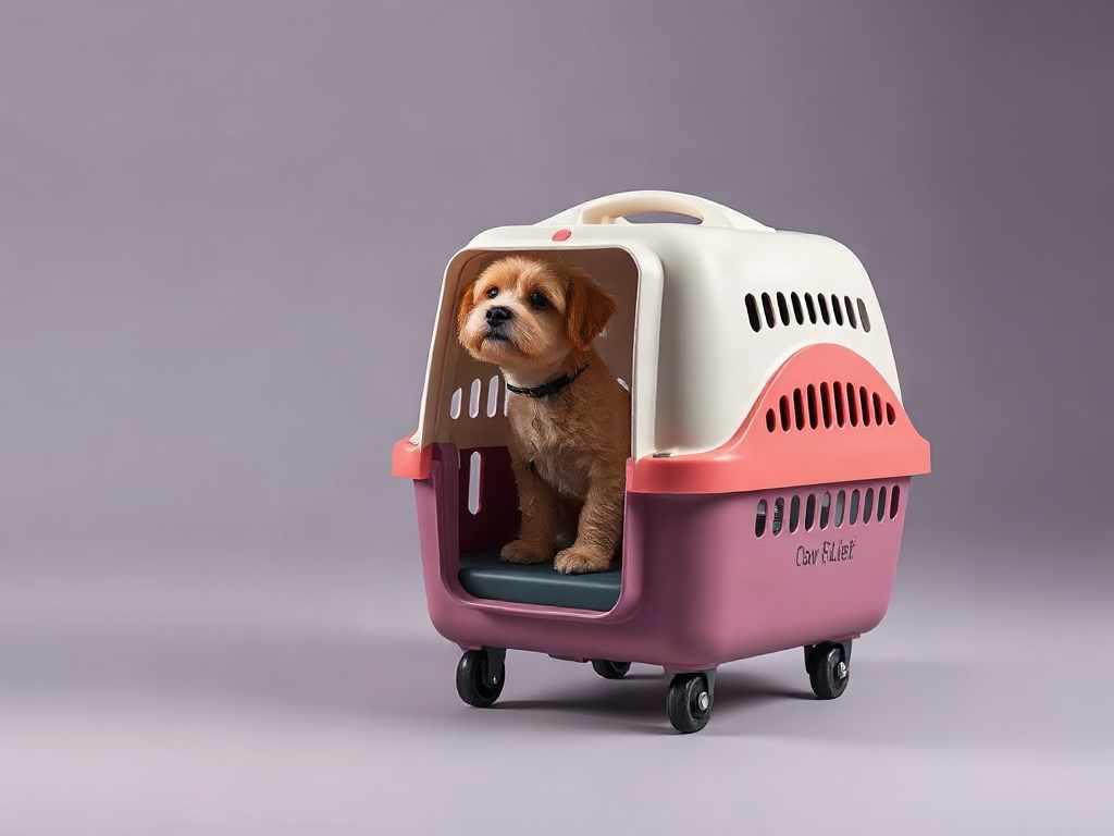 Paw Ballet Pet Carrier with Wheels, Durable Airline Approved Cat Crate, Foldable Rolling Dog Carrier, Rolling Bag for Cat &Dog, Use for Travel, Outdoor, Vet Visits, Camping, Indoor. review