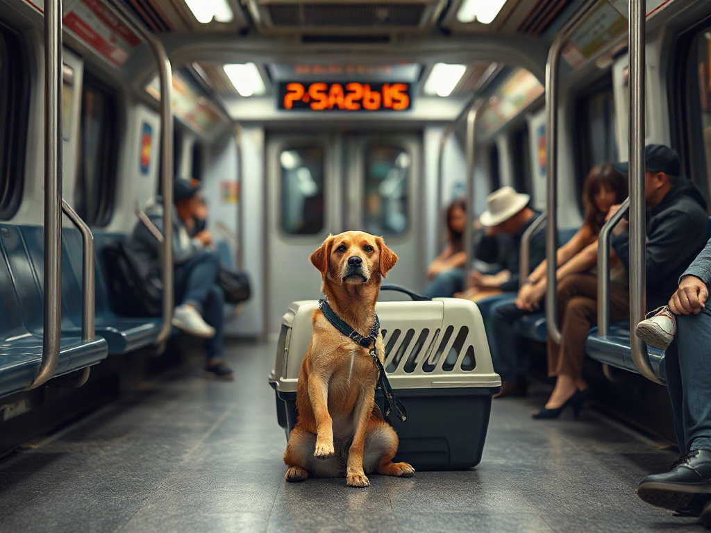 Pet carriers for crowded public transit